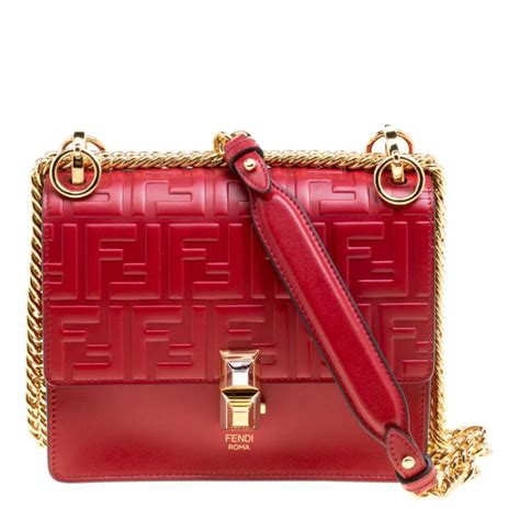 fendi red bag|authentic fendi bags sale.